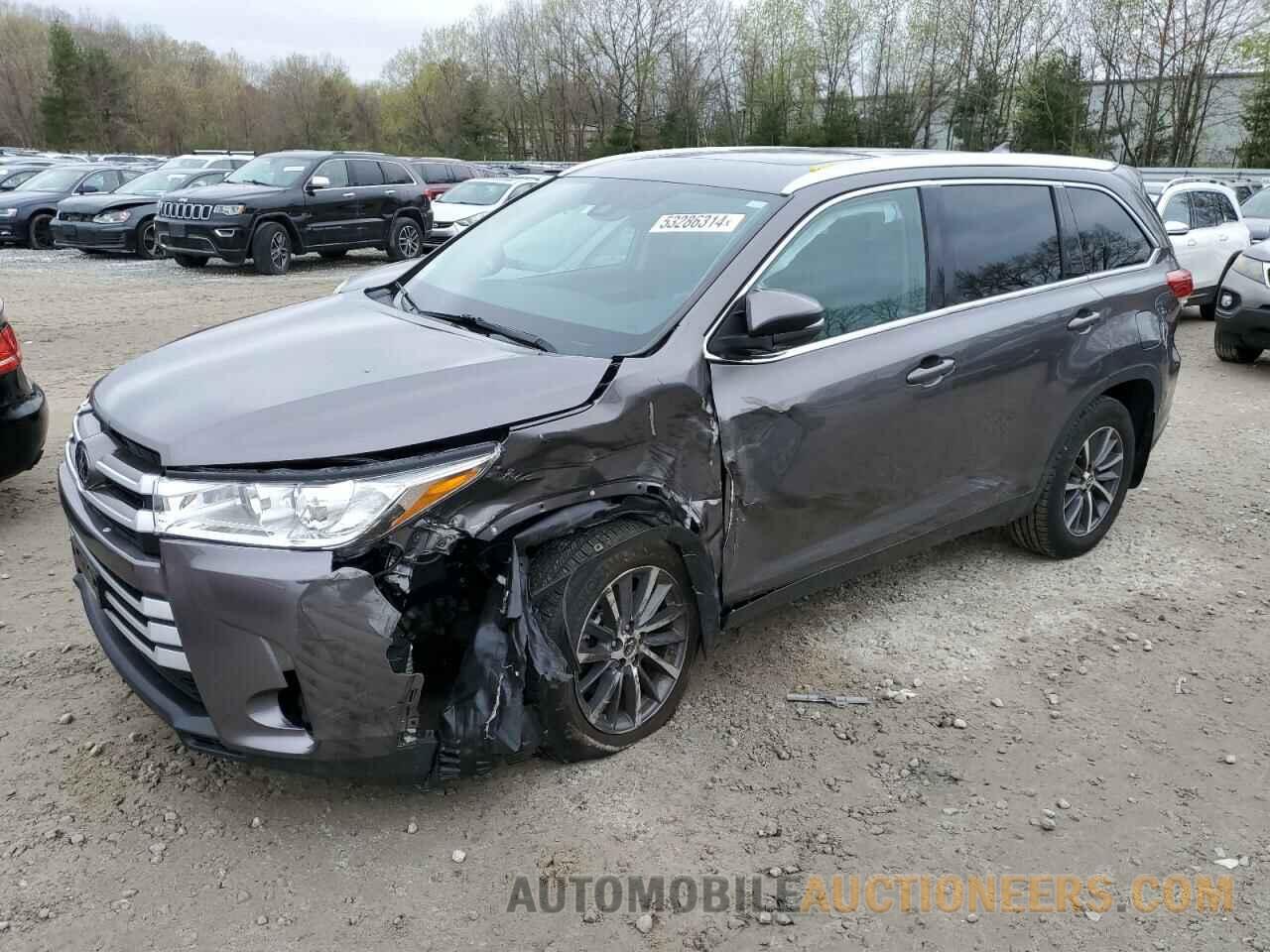 5TDJZRFH7KS701713 TOYOTA HIGHLANDER 2019