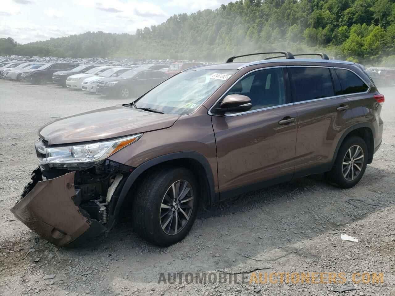 5TDJZRFH7KS714008 TOYOTA HIGHLANDER 2019