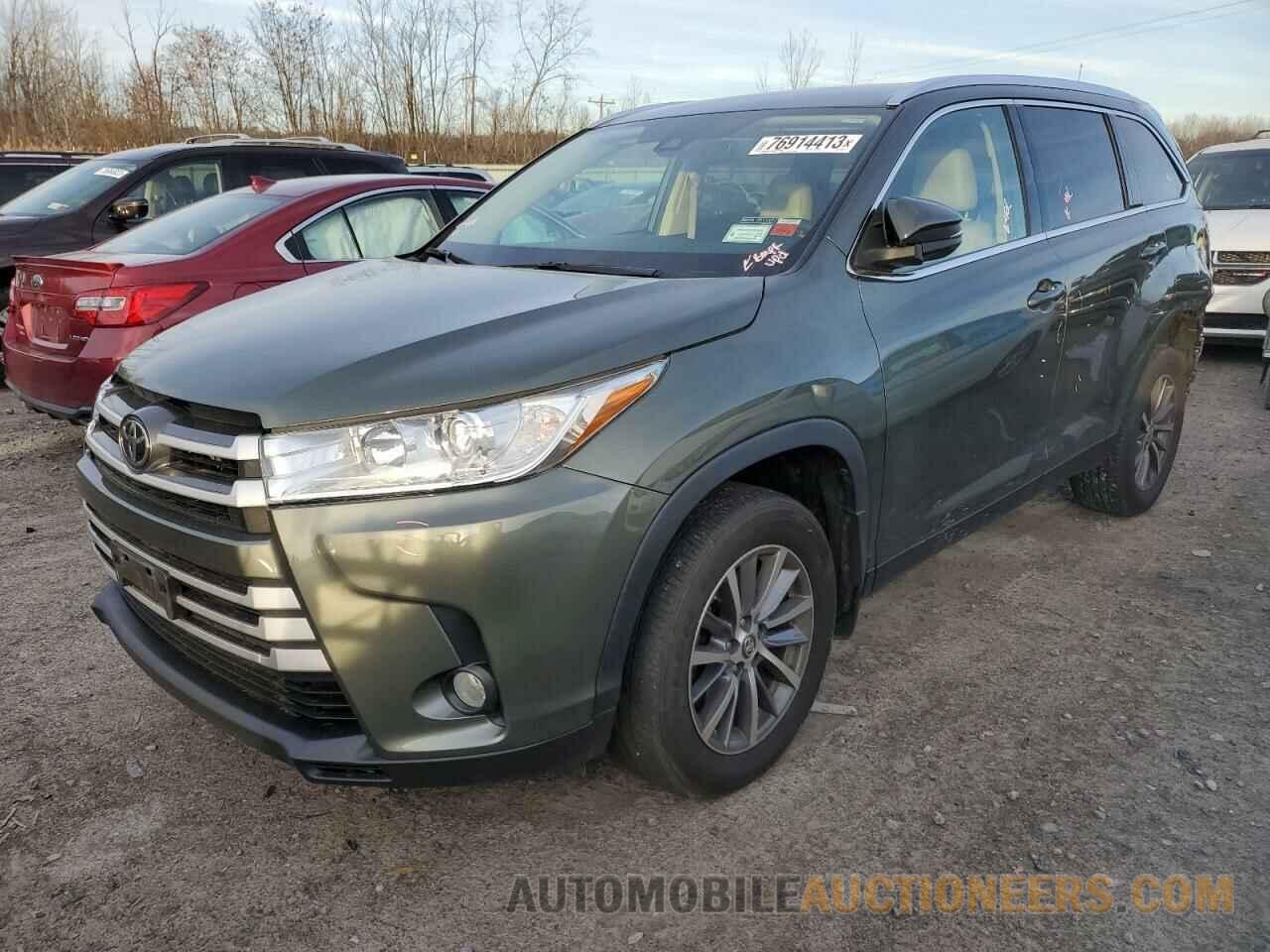 5TDJZRFH7KS724800 TOYOTA HIGHLANDER 2019