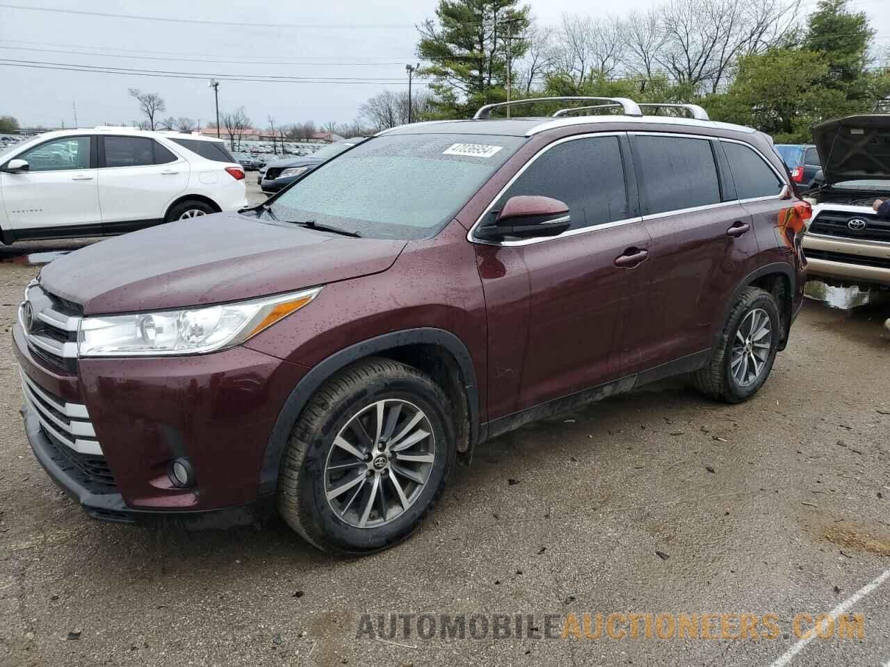 5TDJZRFH7KS735165 TOYOTA HIGHLANDER 2019