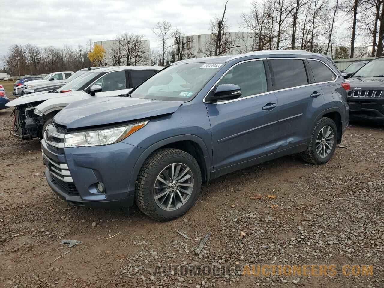 5TDJZRFH7KS737529 TOYOTA HIGHLANDER 2019