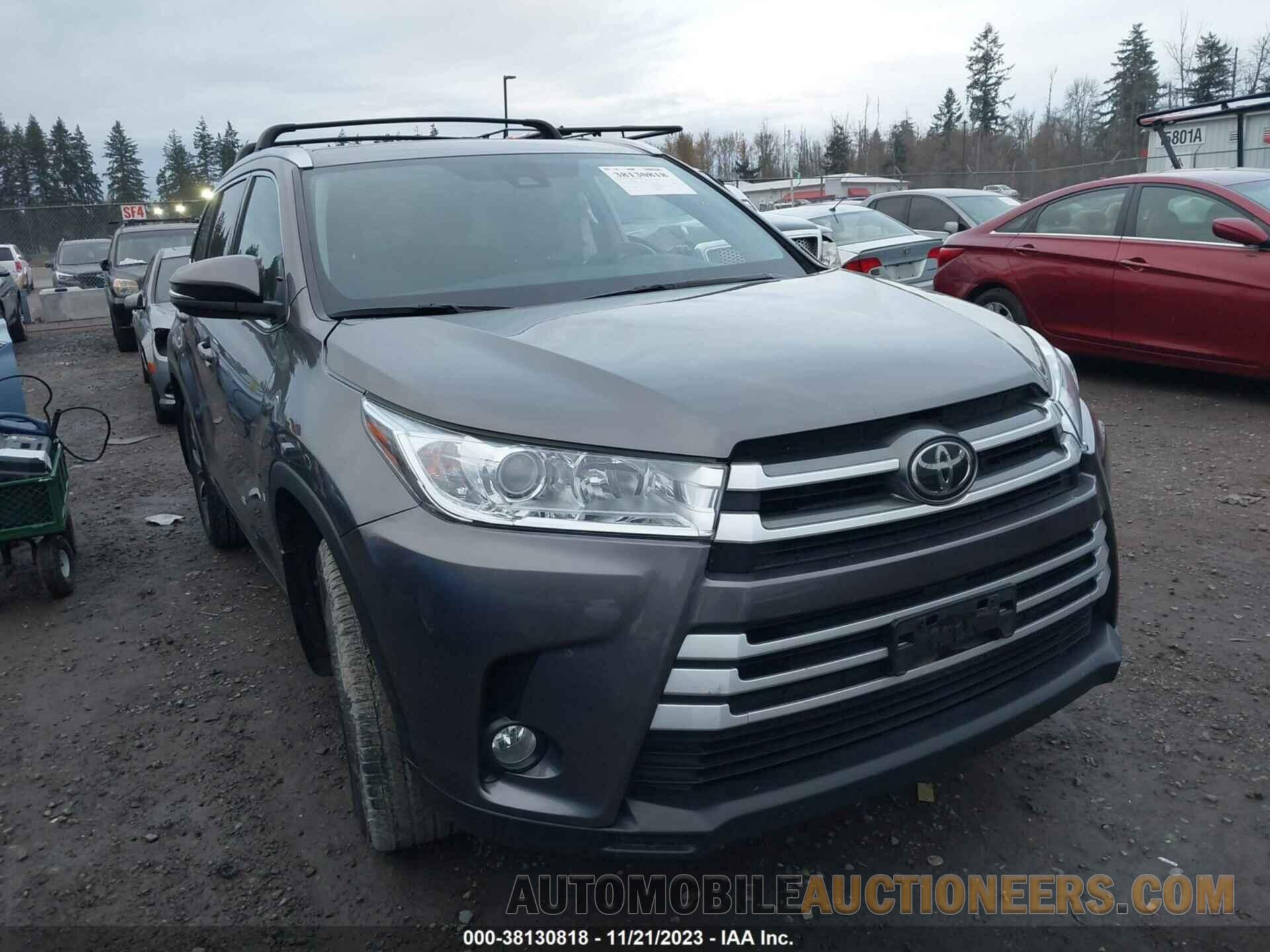 5TDJZRFH7KS745887 TOYOTA HIGHLANDER 2019