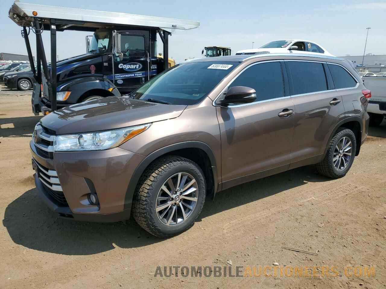 5TDJZRFH7KS921367 TOYOTA HIGHLANDER 2019