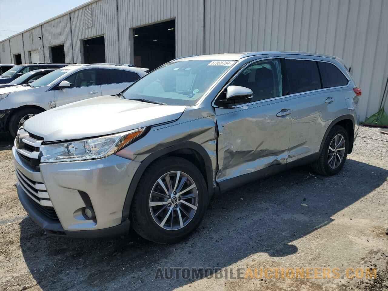 5TDJZRFH7KS931106 TOYOTA HIGHLANDER 2019