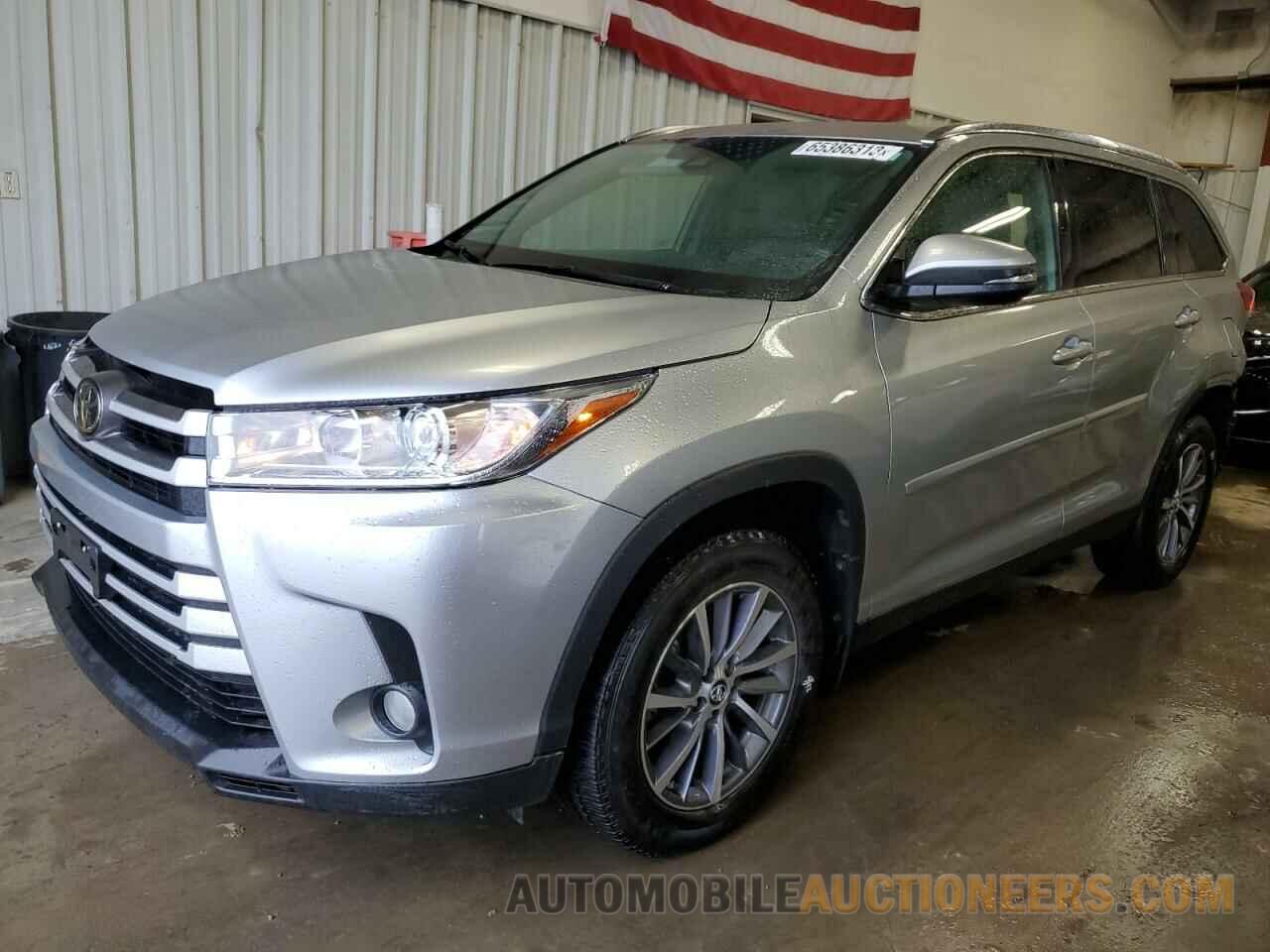 5TDJZRFH7KS943742 TOYOTA HIGHLANDER 2019