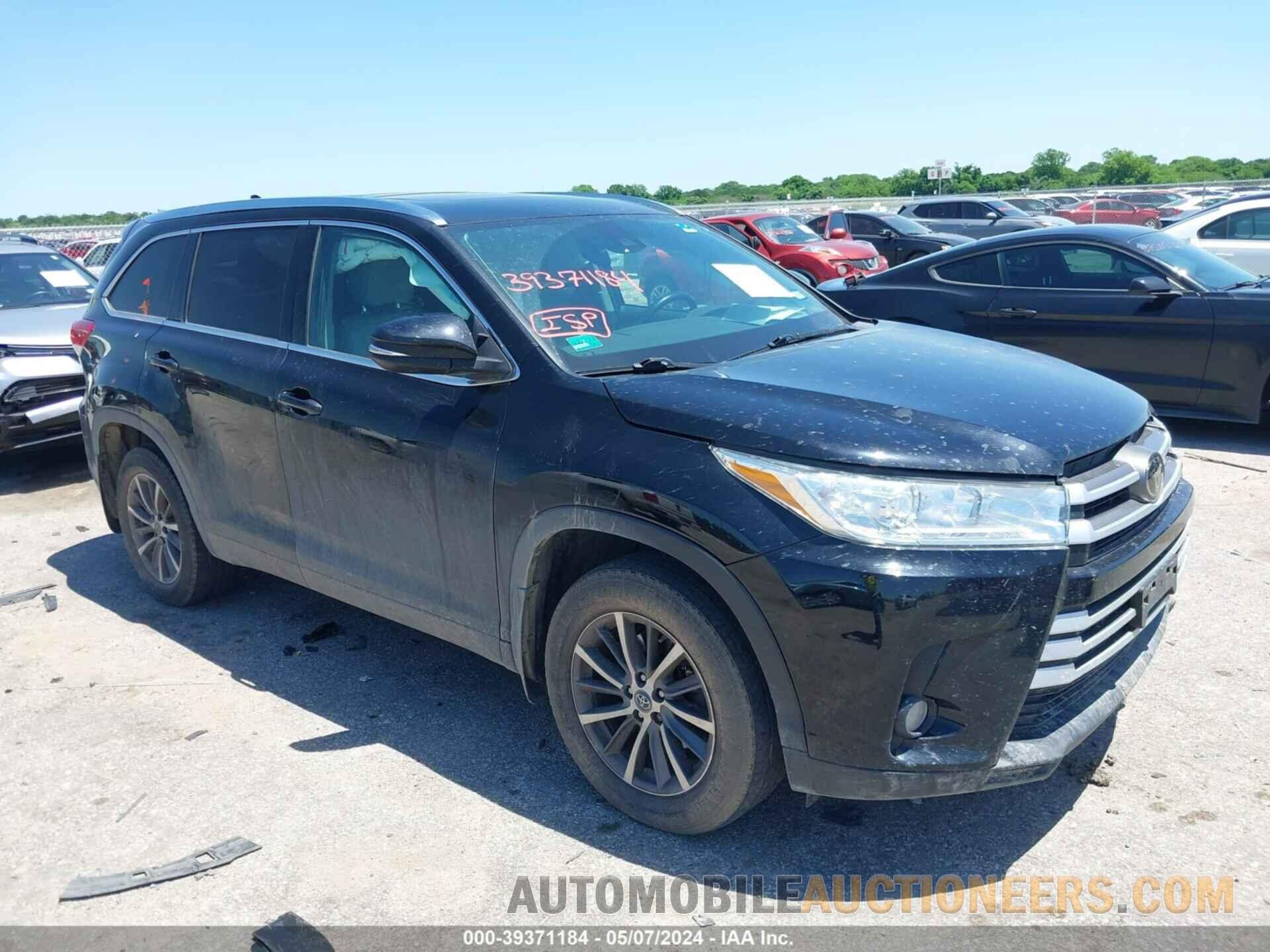 5TDJZRFH7KS947094 TOYOTA HIGHLANDER 2019