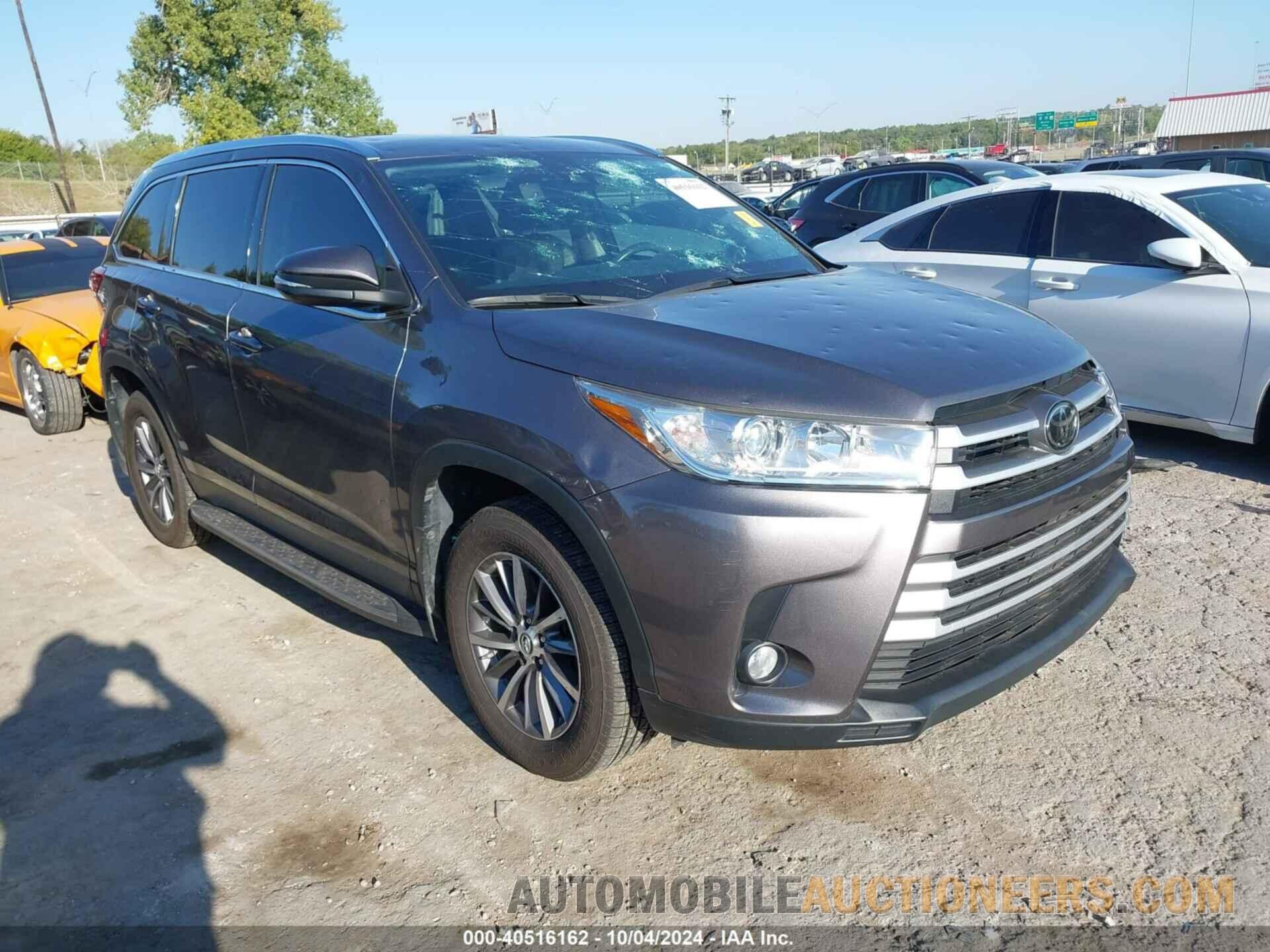 5TDJZRFH7KS950268 TOYOTA HIGHLANDER 2019