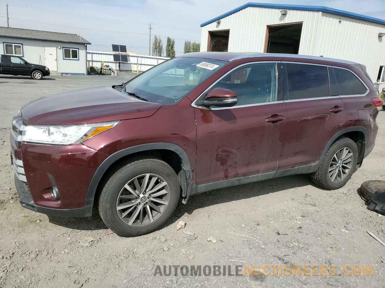 5TDJZRFH7KS980466 TOYOTA HIGHLANDER 2019