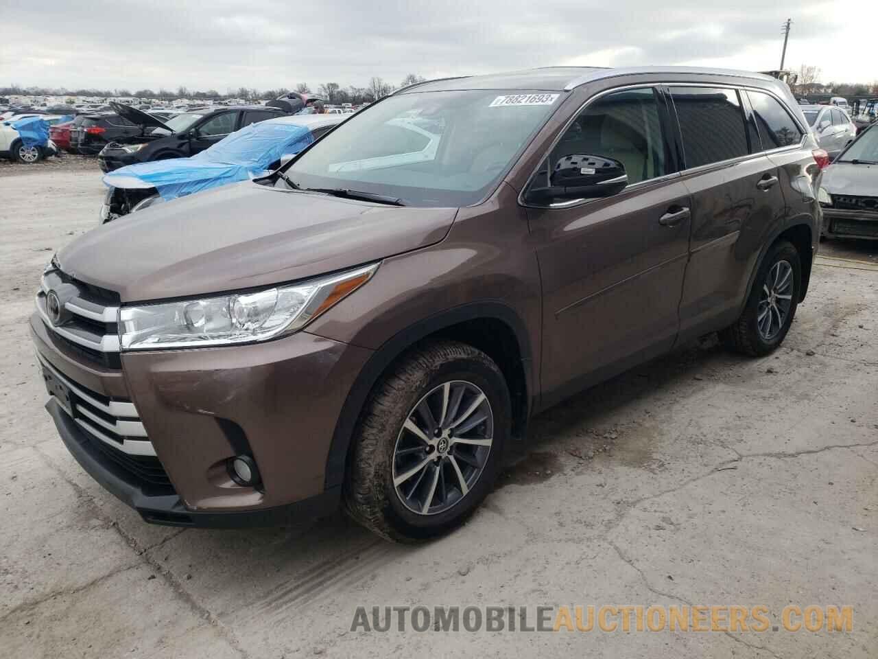 5TDJZRFH7KS983108 TOYOTA HIGHLANDER 2019