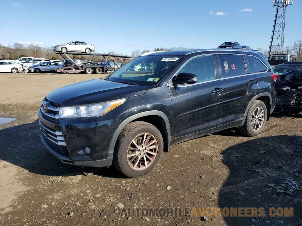 5TDJZRFH8HS368169 TOYOTA HIGHLANDER 2017