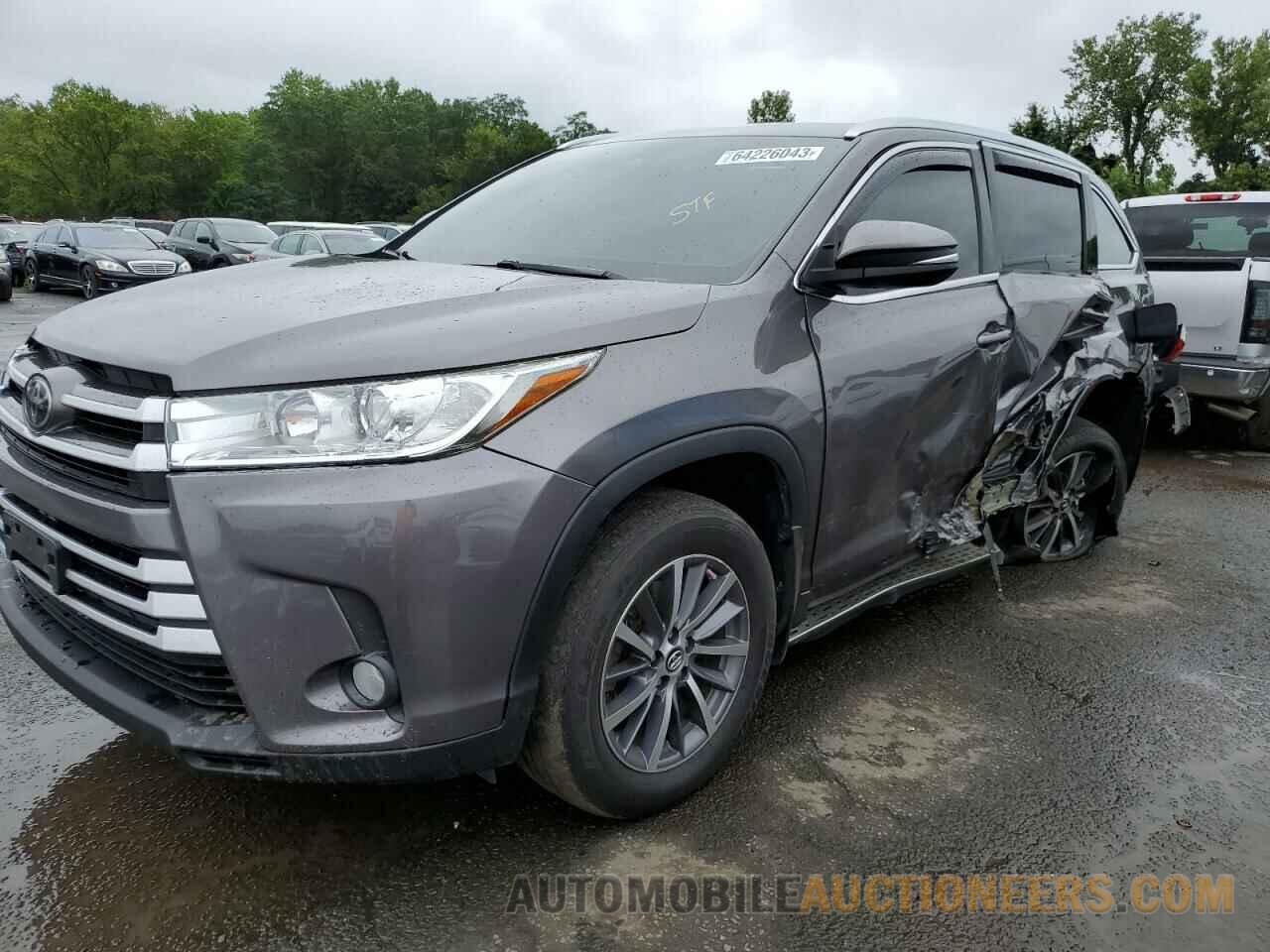 5TDJZRFH8HS386669 TOYOTA HIGHLANDER 2017