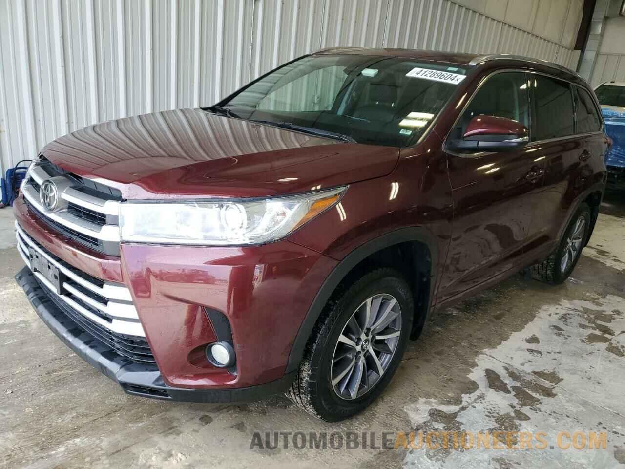 5TDJZRFH8HS387126 TOYOTA HIGHLANDER 2017