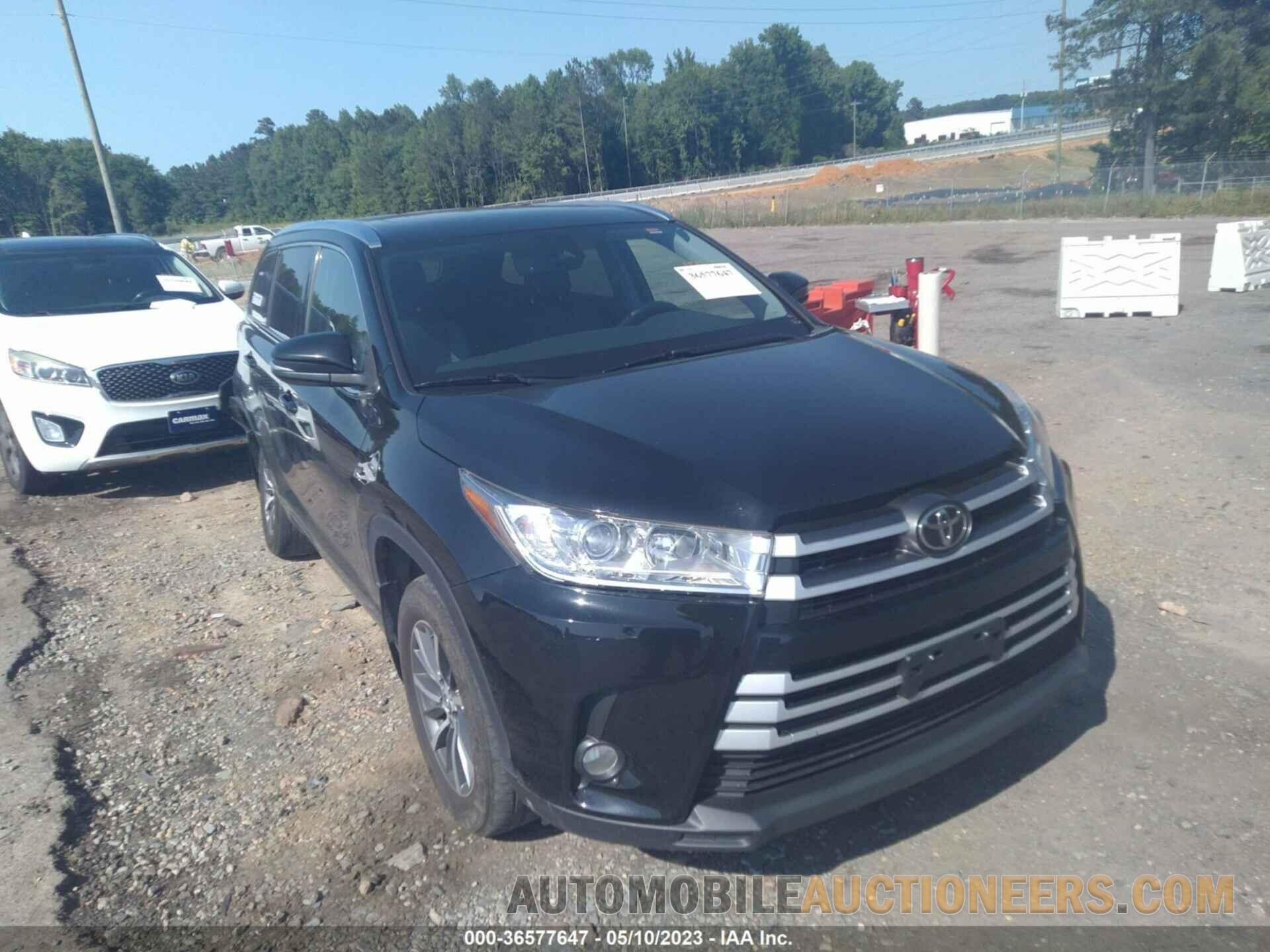 5TDJZRFH8HS400229 TOYOTA HIGHLANDER 2017