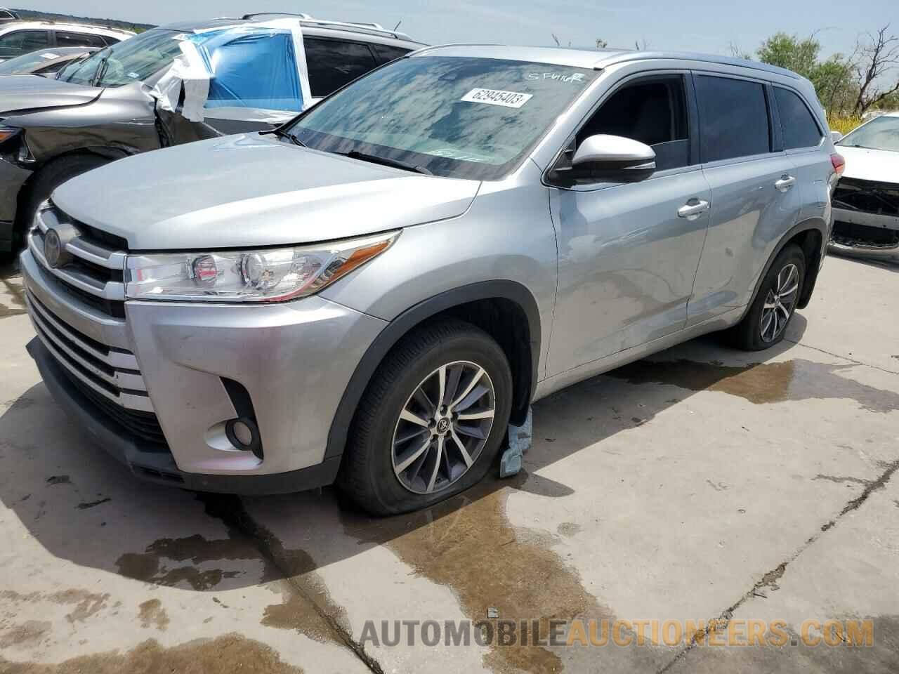 5TDJZRFH8HS406760 TOYOTA HIGHLANDER 2017