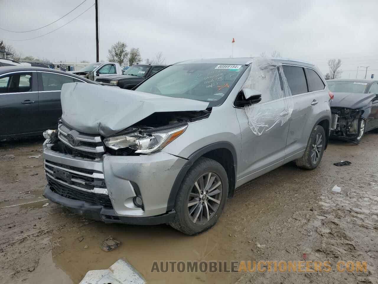 5TDJZRFH8HS408315 TOYOTA HIGHLANDER 2017