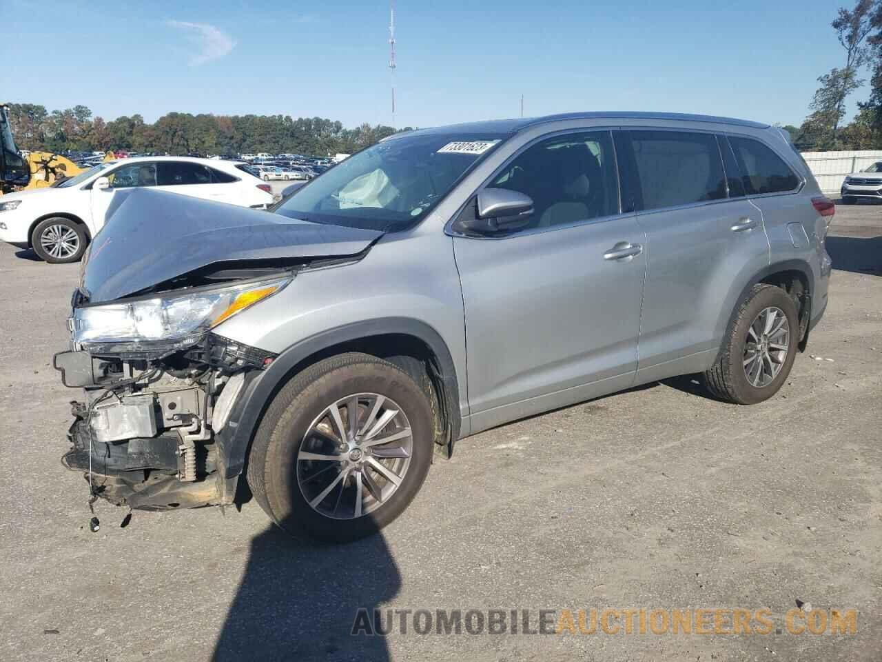 5TDJZRFH8HS413658 TOYOTA HIGHLANDER 2017