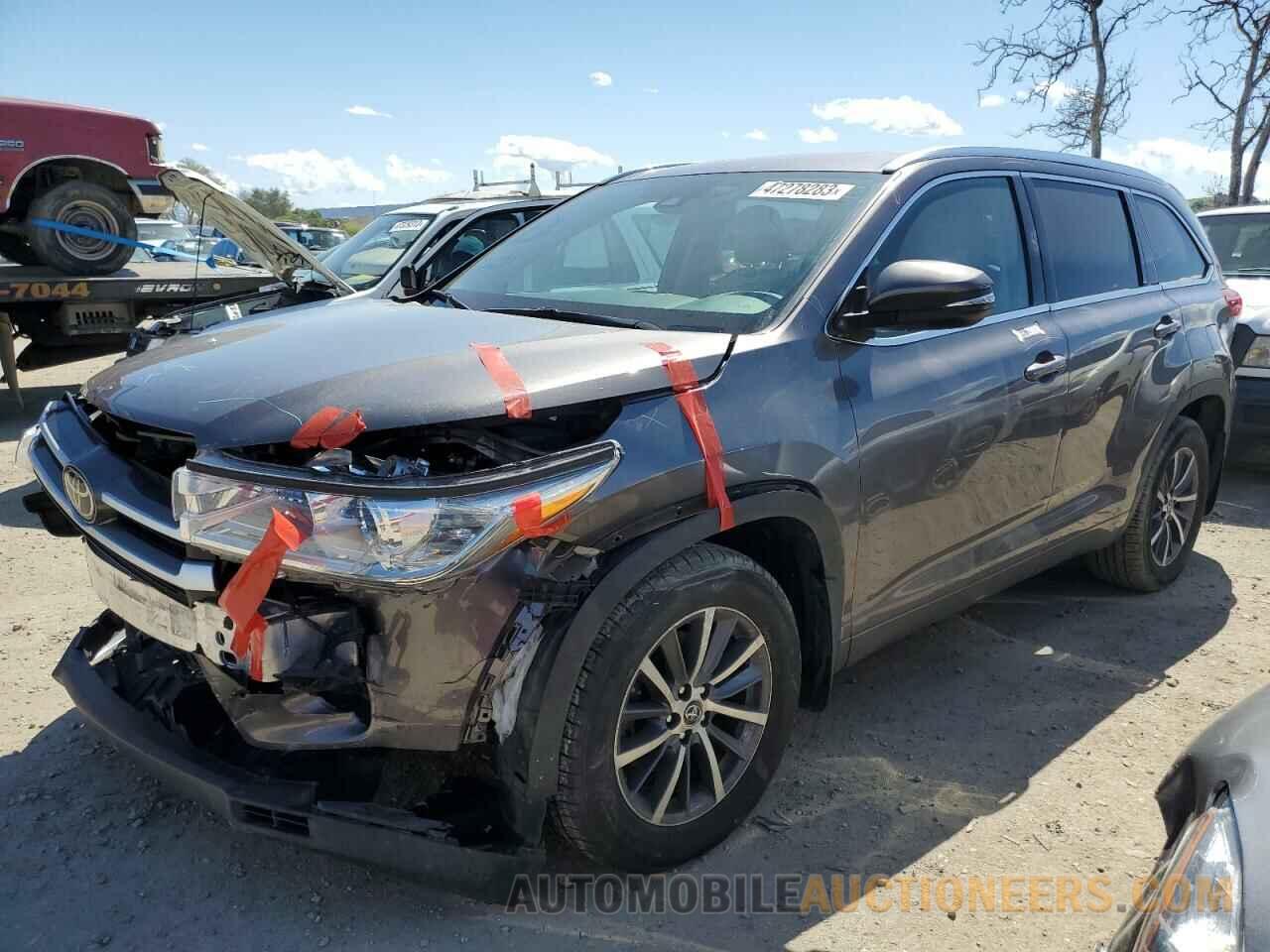 5TDJZRFH8HS436311 TOYOTA HIGHLANDER 2017