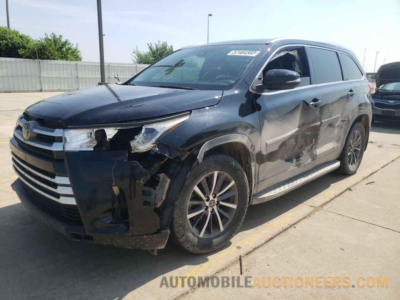 5TDJZRFH8HS436843 TOYOTA HIGHLANDER 2017