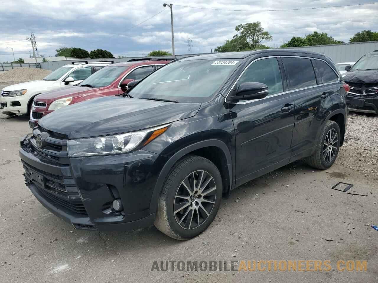 5TDJZRFH8HS438348 TOYOTA HIGHLANDER 2017