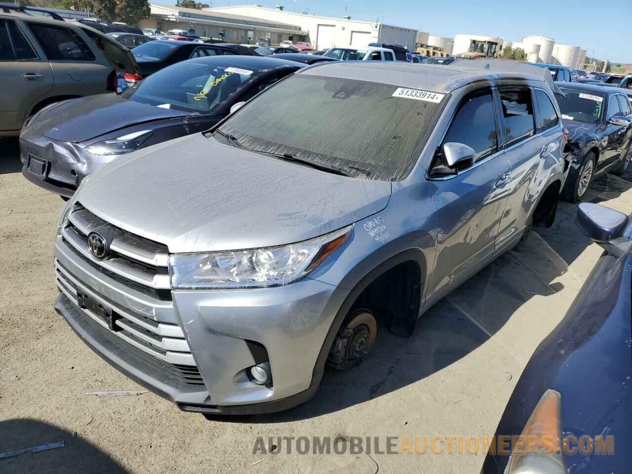 5TDJZRFH8HS444361 TOYOTA HIGHLANDER 2017