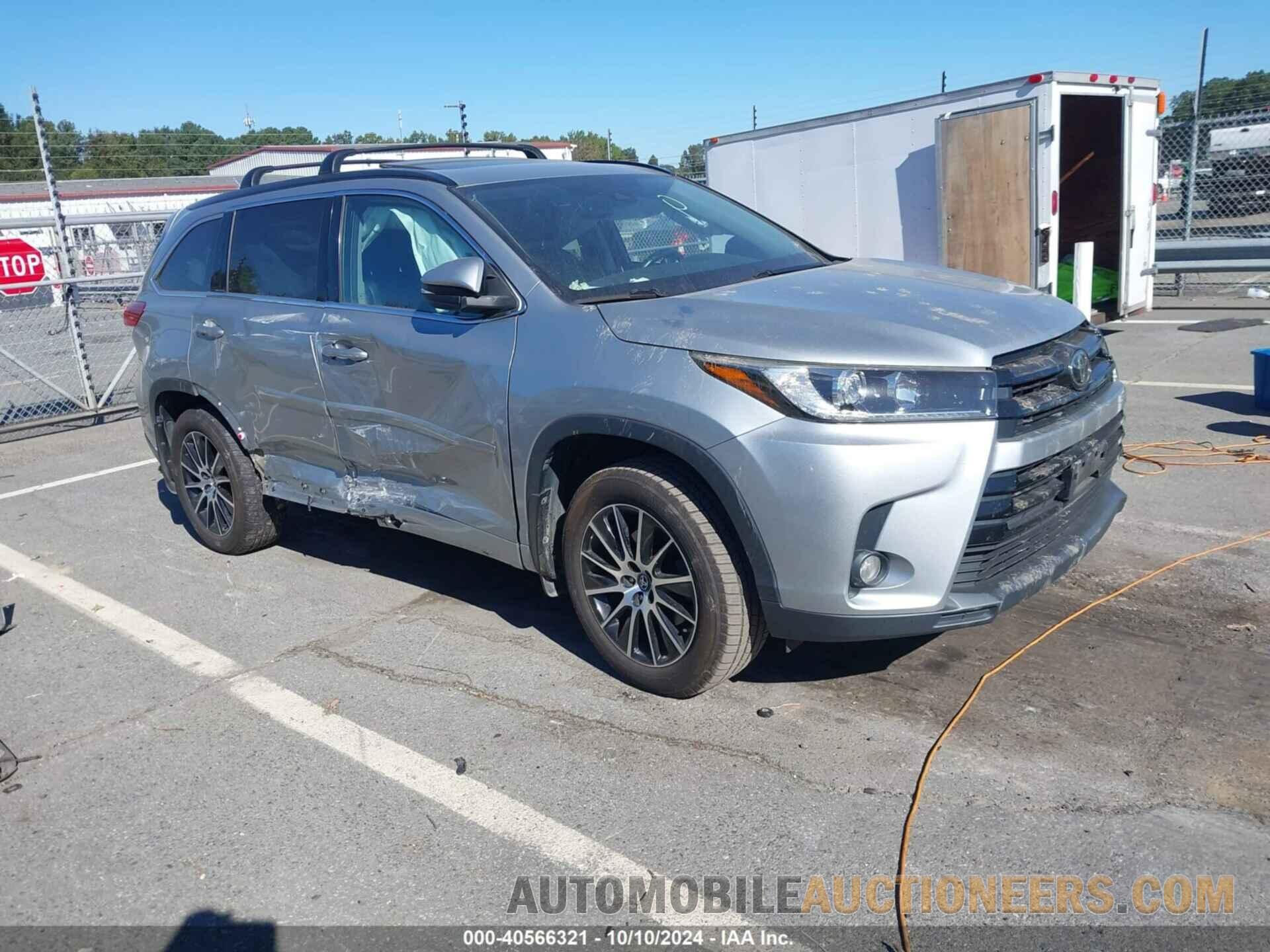 5TDJZRFH8HS453660 TOYOTA HIGHLANDER 2017