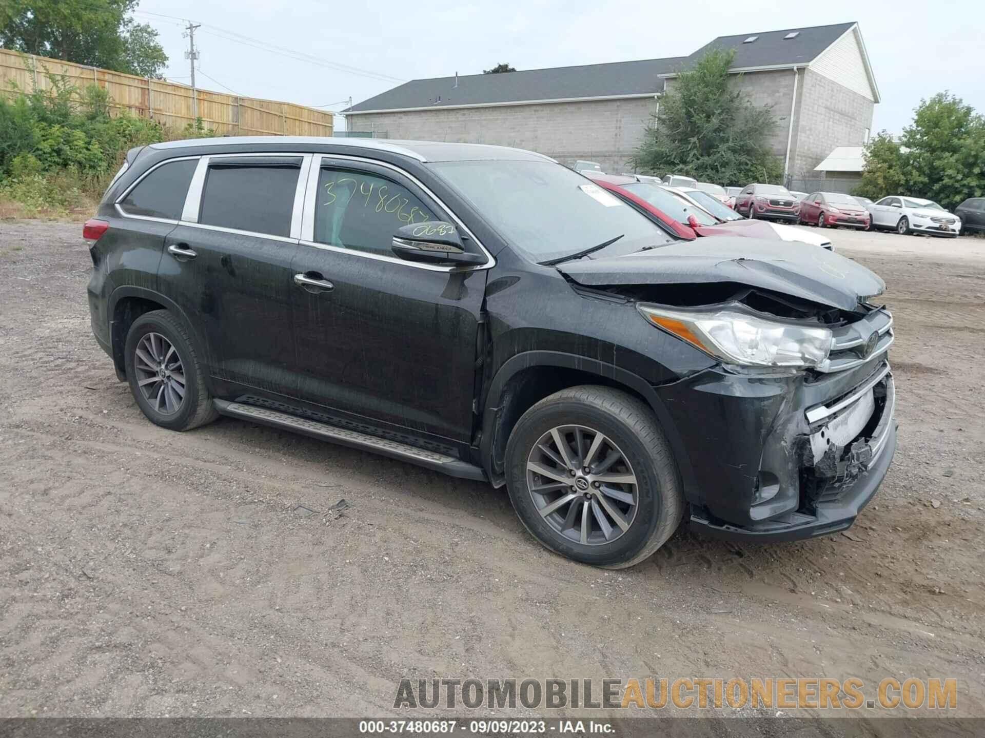 5TDJZRFH8HS463931 TOYOTA HIGHLANDER 2017