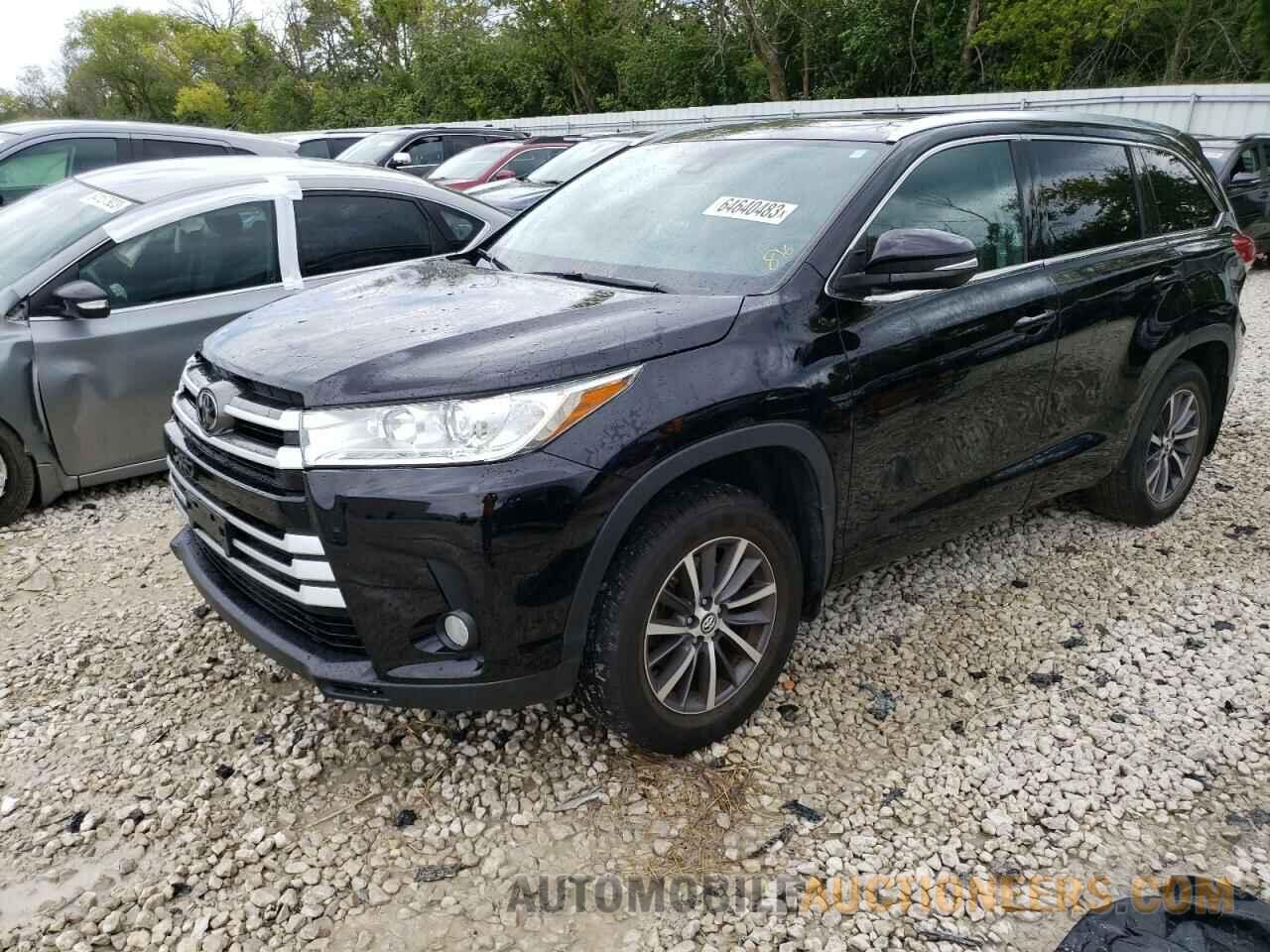 5TDJZRFH8HS465145 TOYOTA HIGHLANDER 2017