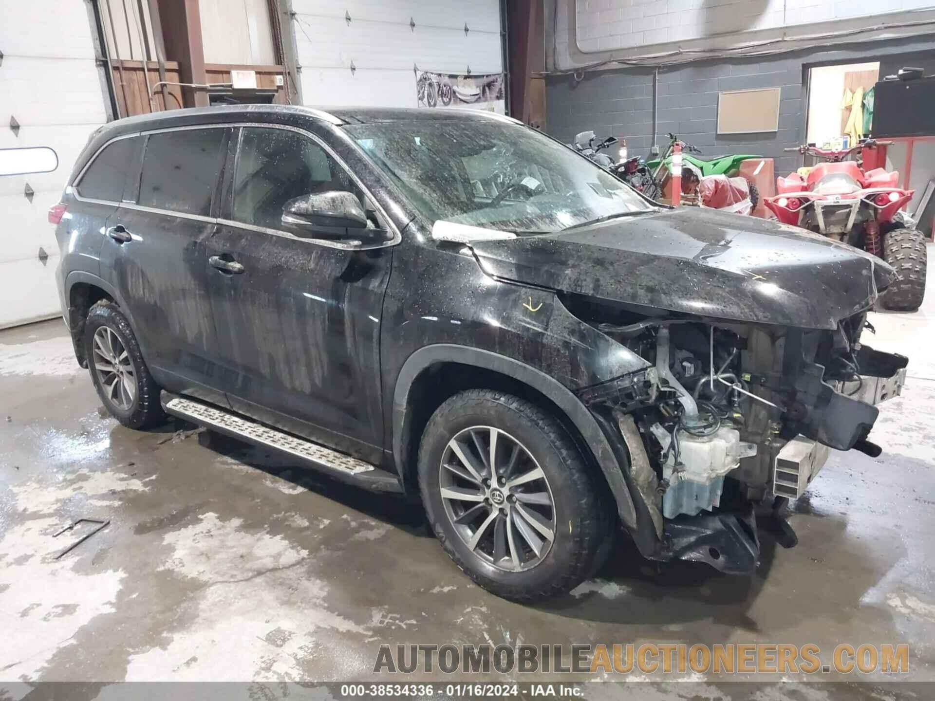 5TDJZRFH8HS484178 TOYOTA HIGHLANDER 2017