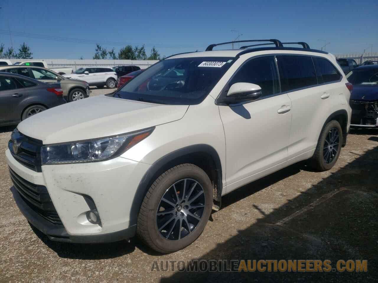 5TDJZRFH8HS511721 TOYOTA HIGHLANDER 2017