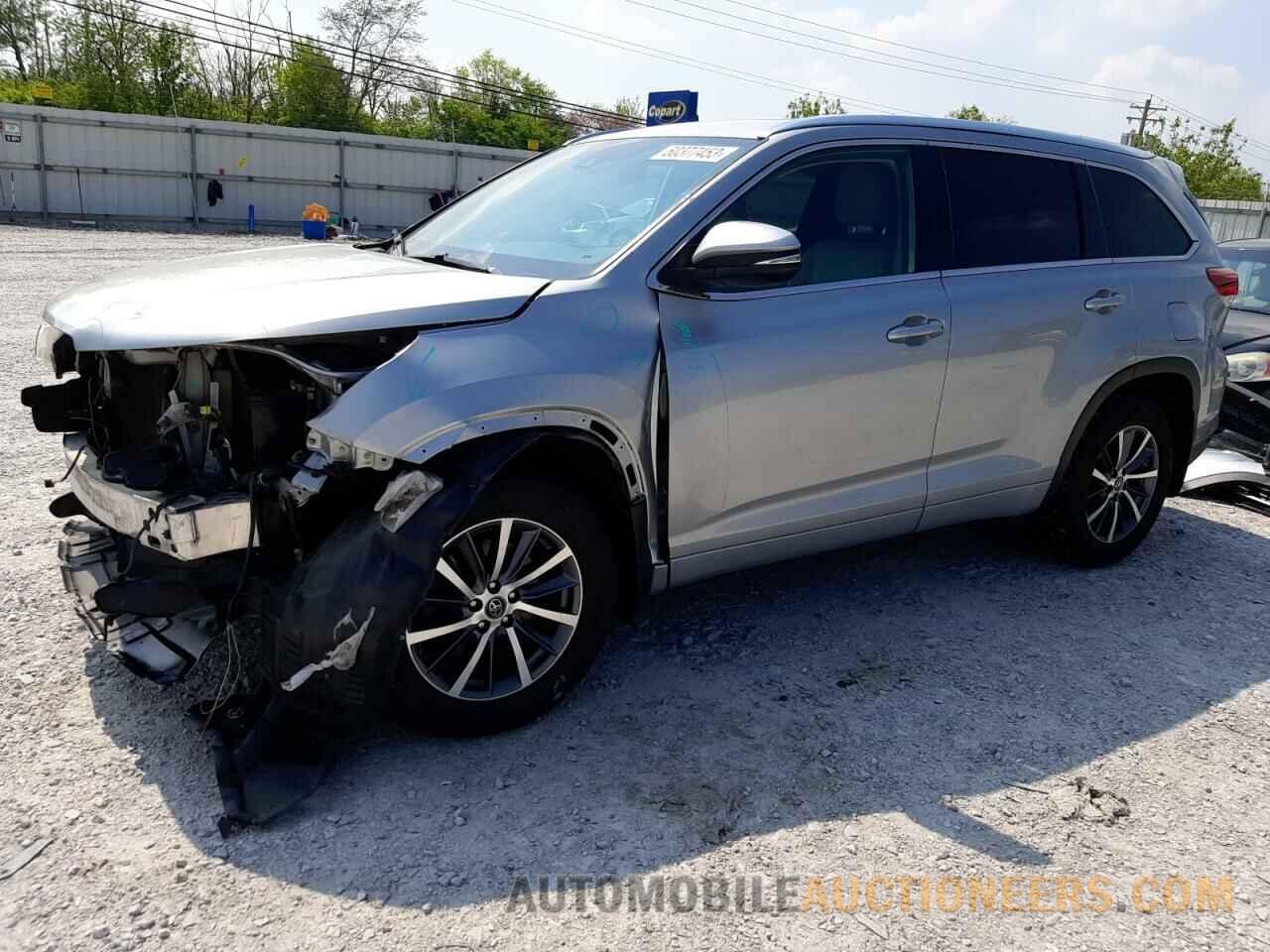 5TDJZRFH8JS529254 TOYOTA HIGHLANDER 2018