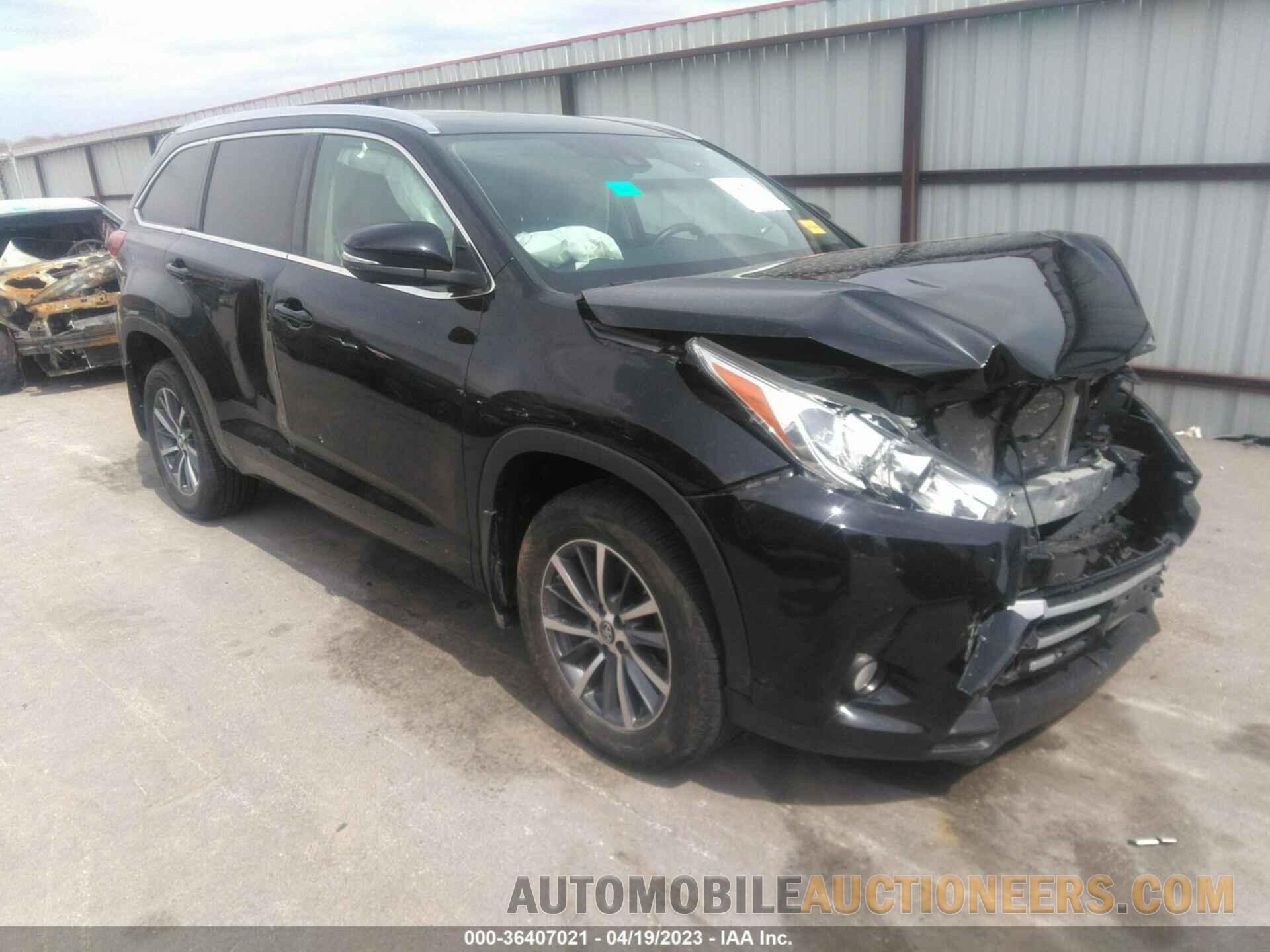 5TDJZRFH8JS532378 TOYOTA HIGHLANDER 2018