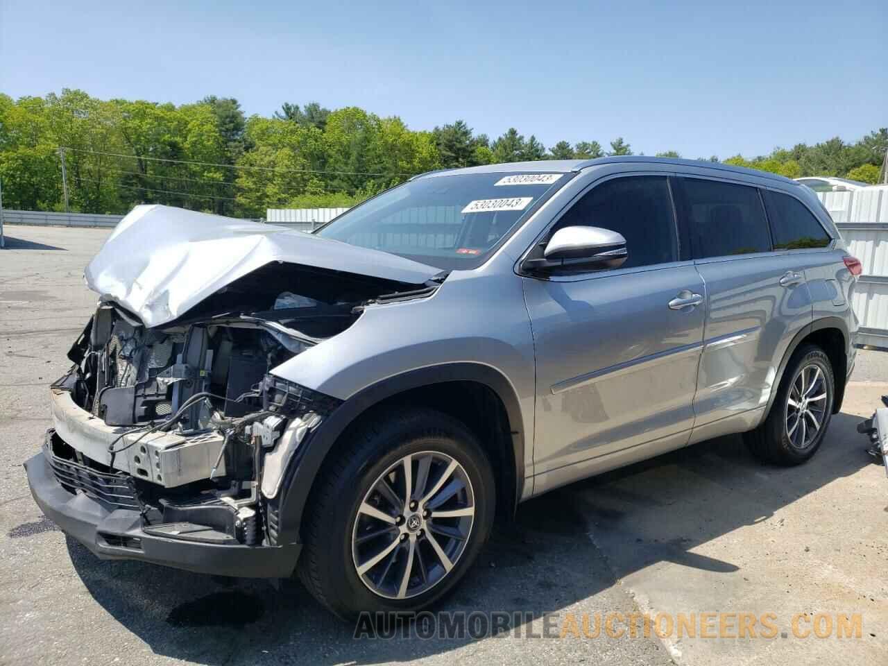 5TDJZRFH8JS535135 TOYOTA HIGHLANDER 2018