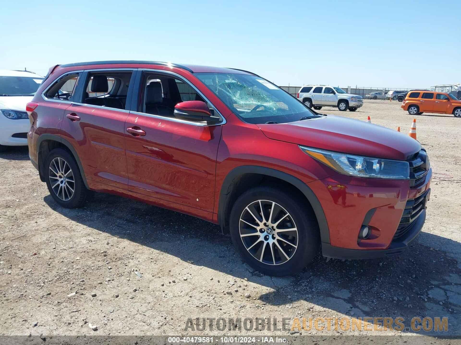 5TDJZRFH8JS536818 TOYOTA HIGHLANDER 2018