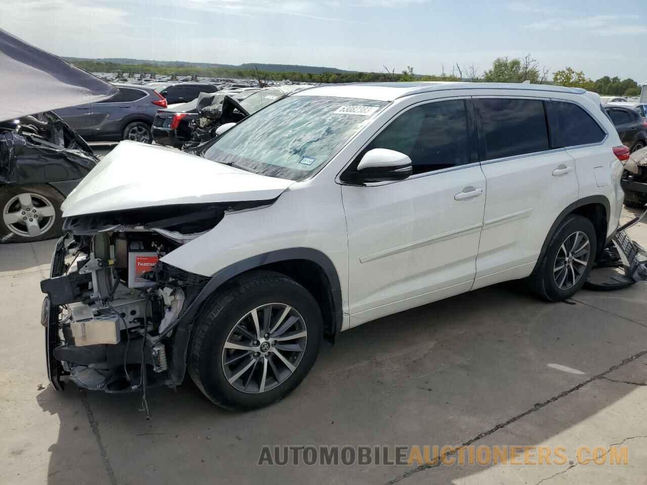 5TDJZRFH8JS538679 TOYOTA HIGHLANDER 2018