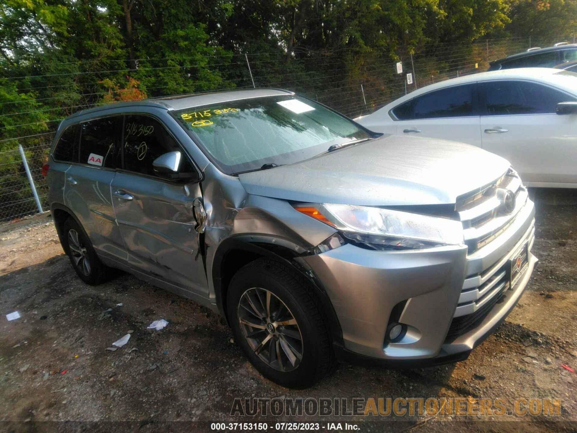 5TDJZRFH8JS548595 TOYOTA HIGHLANDER 2018