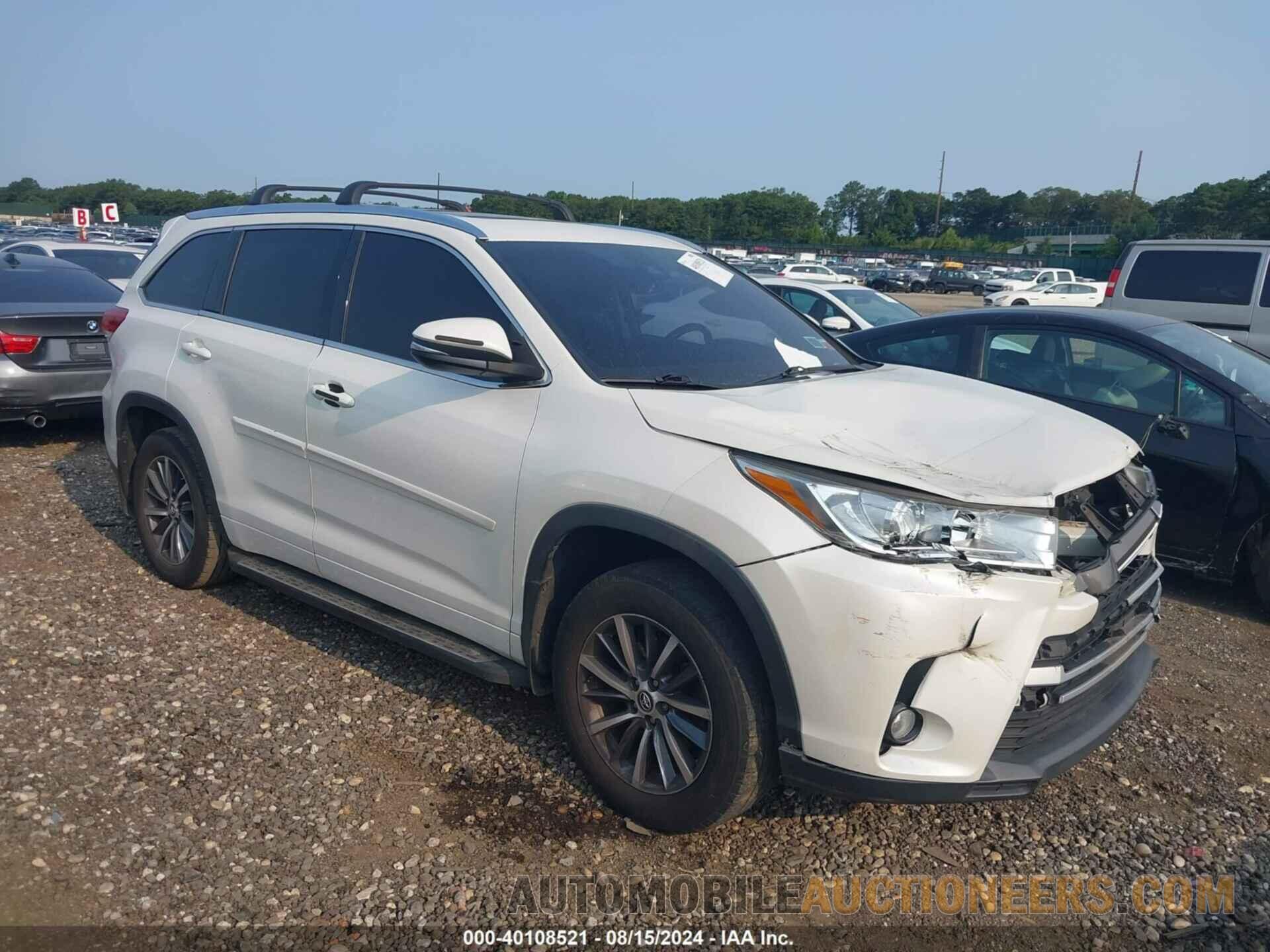 5TDJZRFH8JS553182 TOYOTA HIGHLANDER 2018