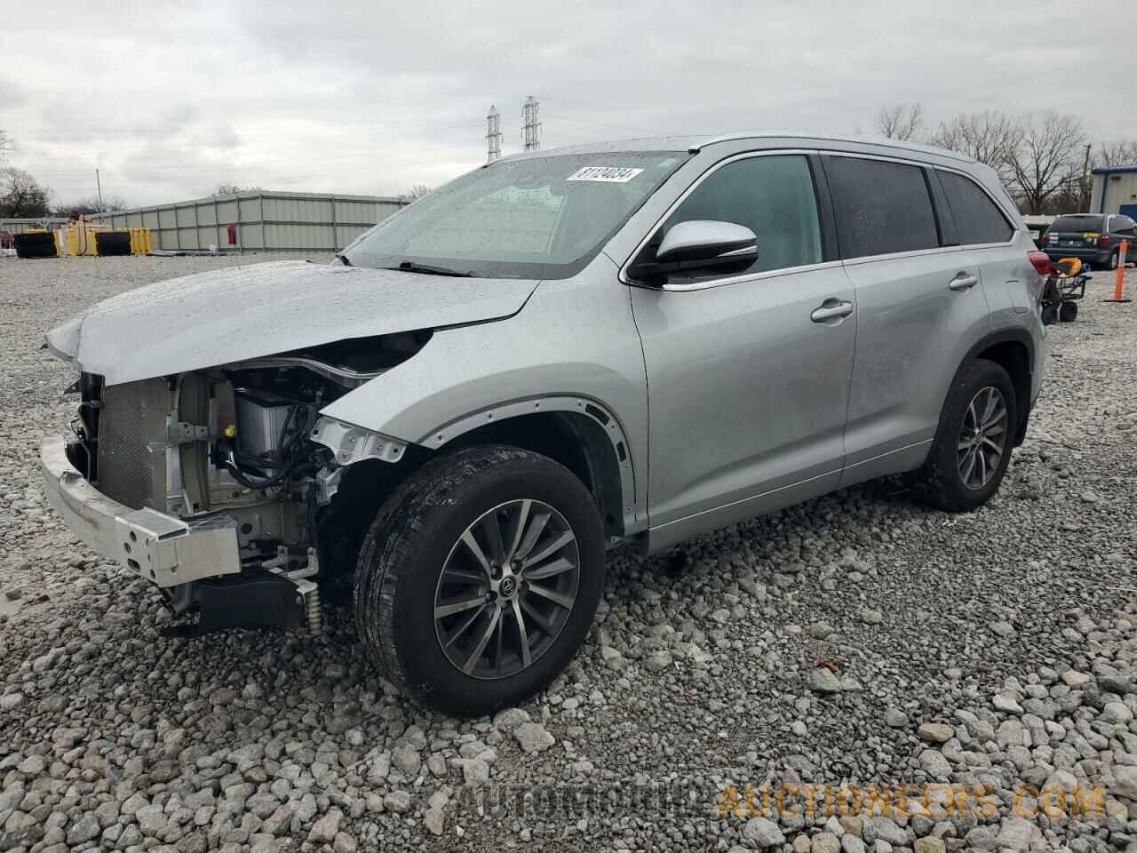 5TDJZRFH8JS556048 TOYOTA HIGHLANDER 2018