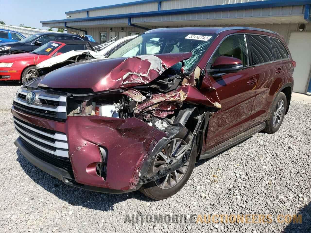 5TDJZRFH8JS831255 TOYOTA HIGHLANDER 2018