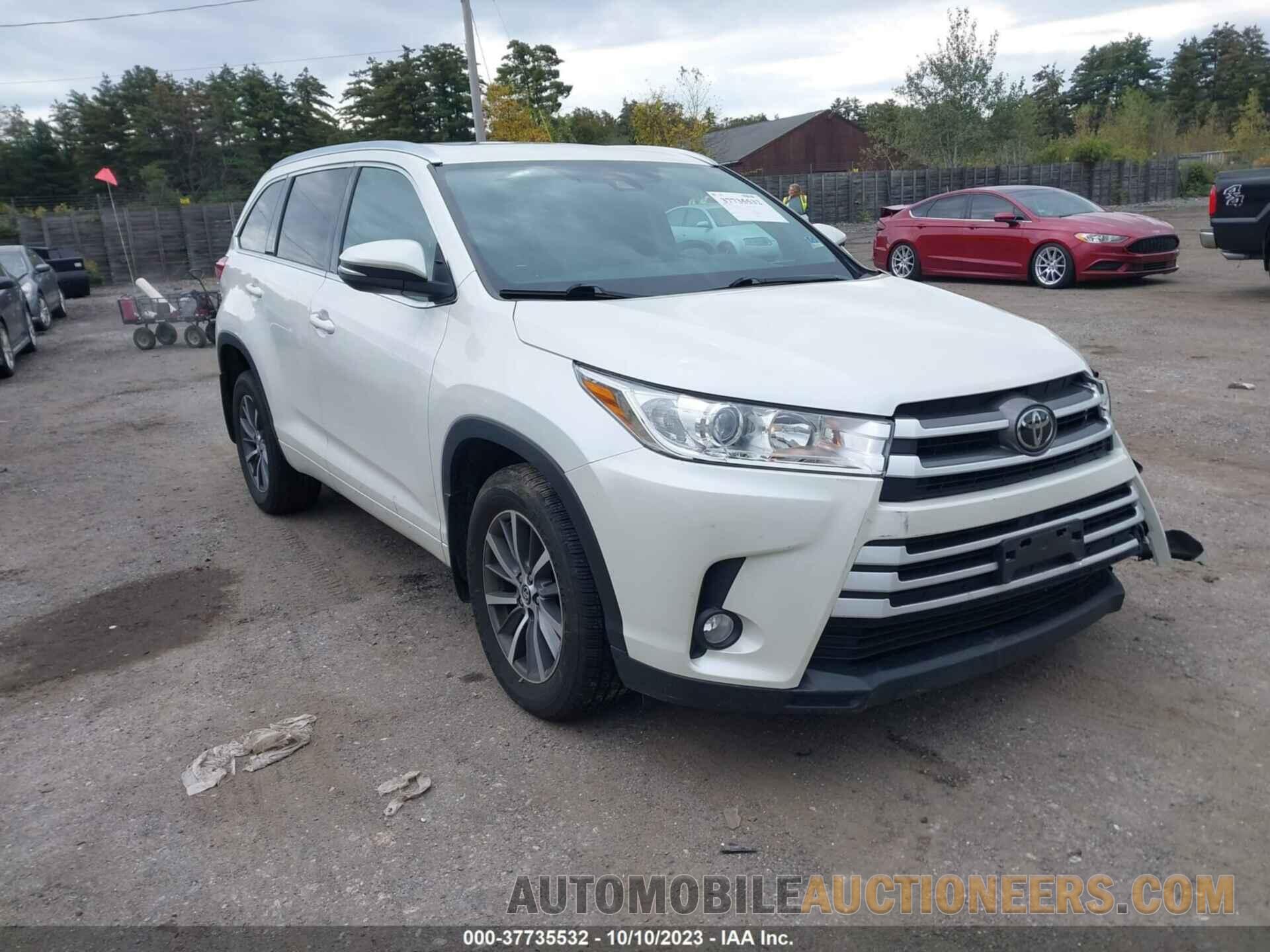 5TDJZRFH8JS894954 TOYOTA HIGHLANDER 2018