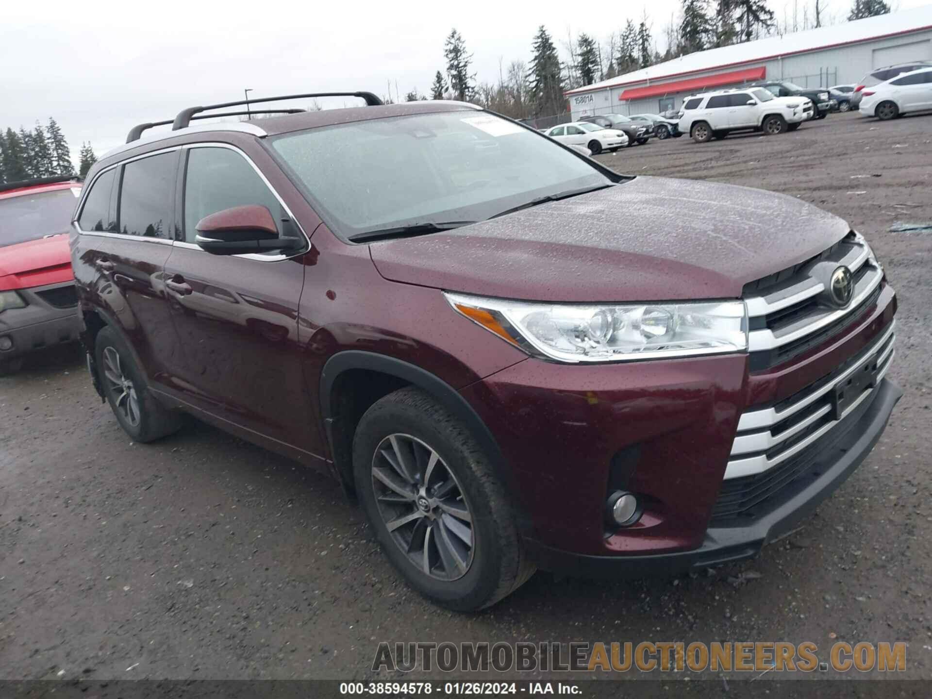 5TDJZRFH8JS901644 TOYOTA HIGHLANDER 2018