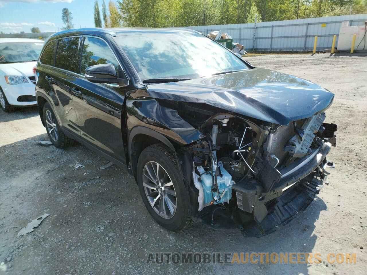 5TDJZRFH8KS576639 TOYOTA HIGHLANDER 2019