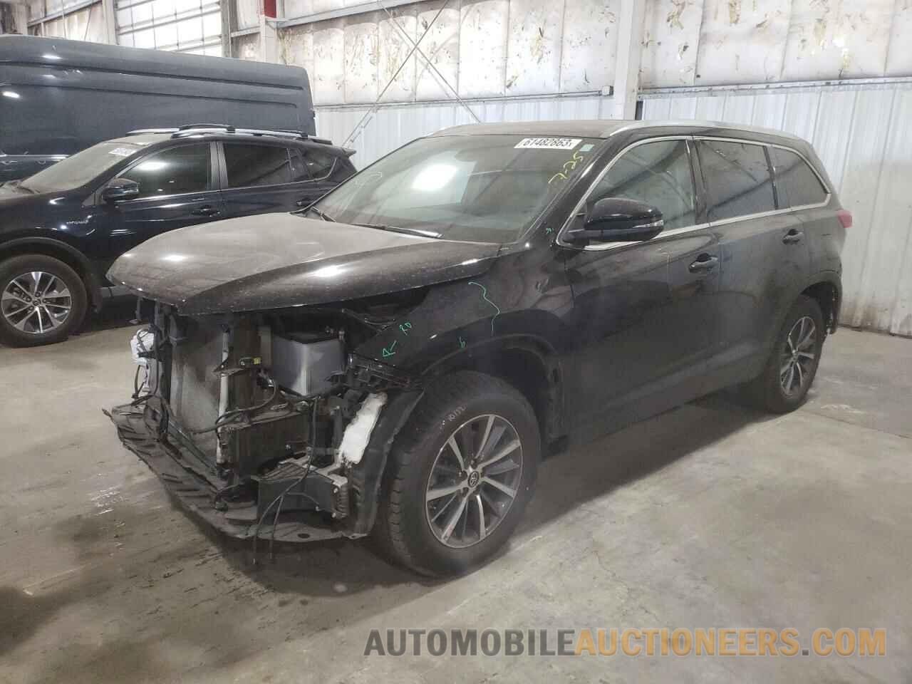 5TDJZRFH8KS582280 TOYOTA HIGHLANDER 2019