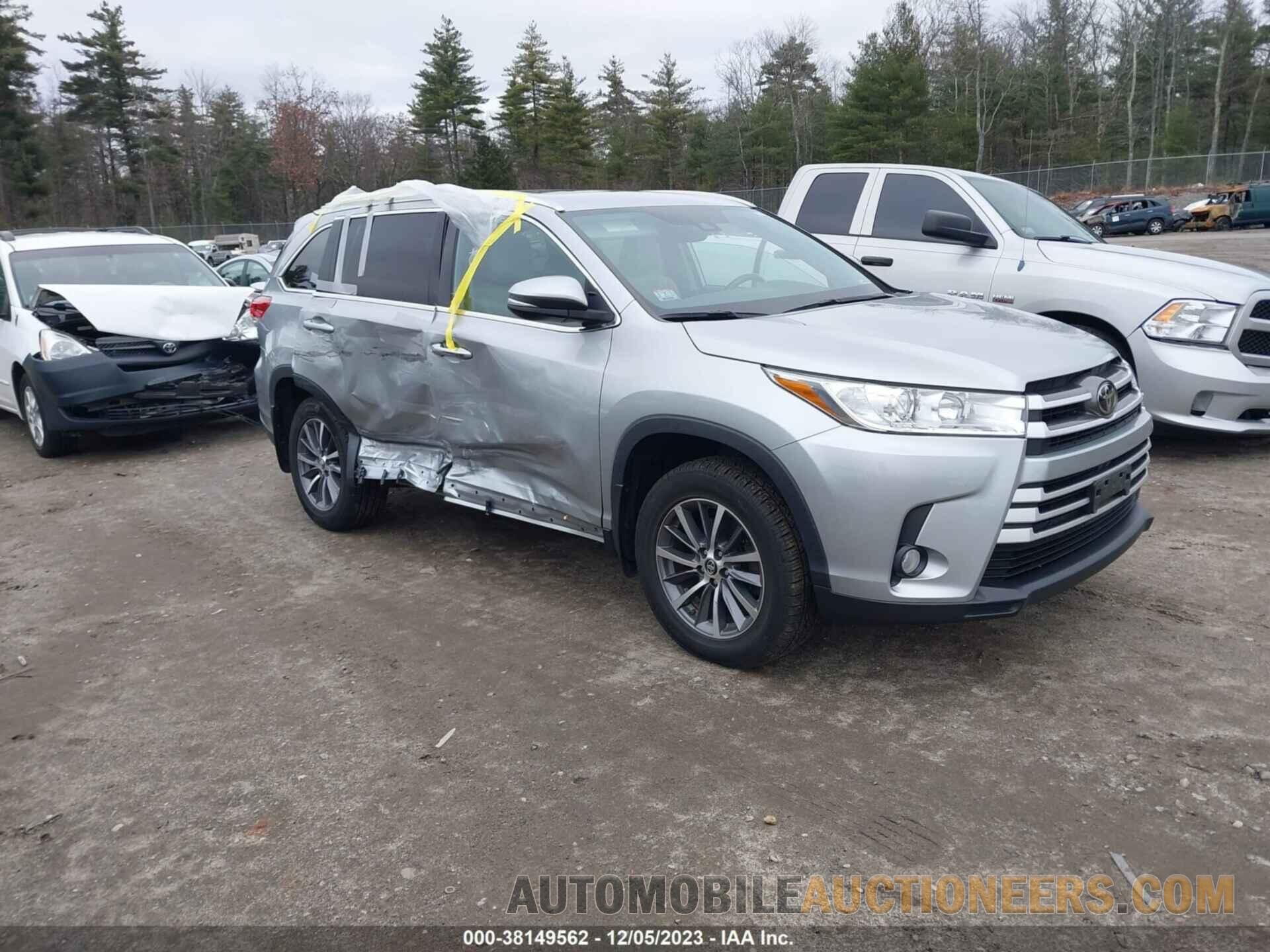 5TDJZRFH8KS584644 TOYOTA HIGHLANDER 2019