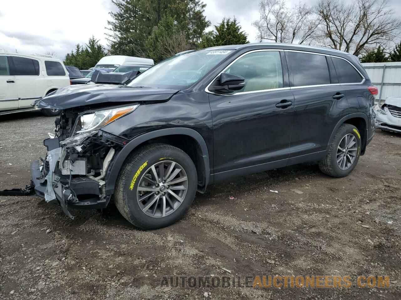 5TDJZRFH8KS586538 TOYOTA HIGHLANDER 2019