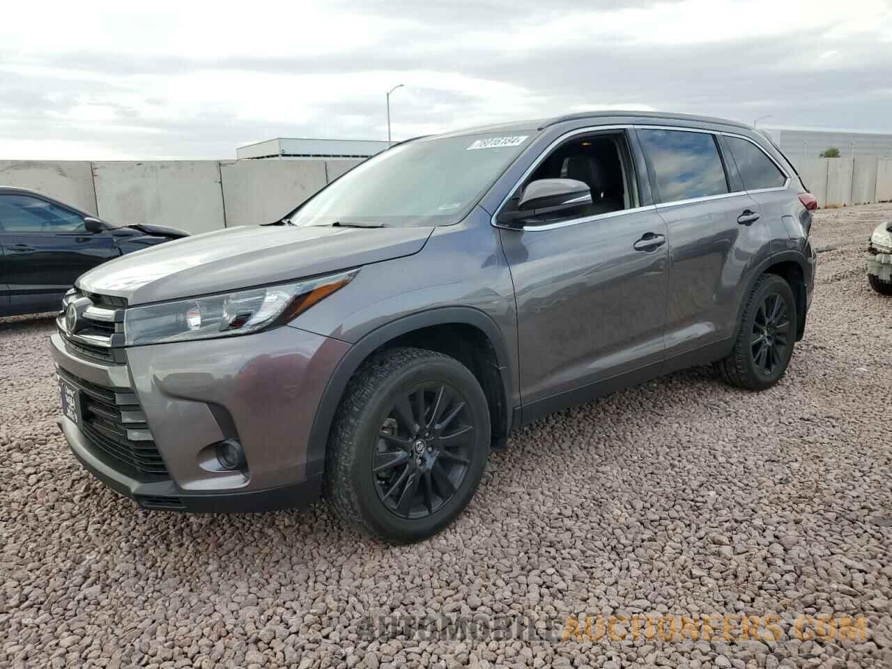 5TDJZRFH8KS595093 TOYOTA HIGHLANDER 2019