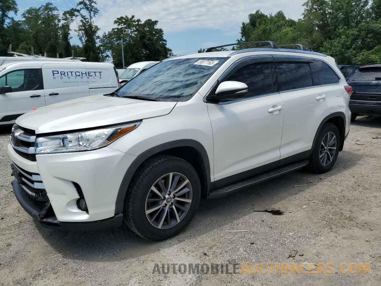 5TDJZRFH8KS596857 TOYOTA HIGHLANDER 2019