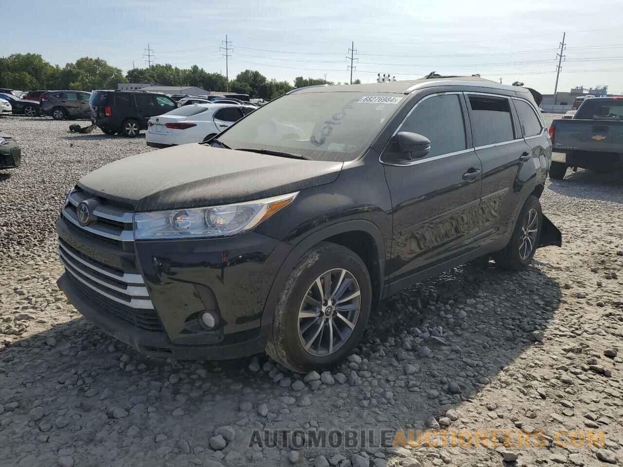 5TDJZRFH8KS601071 TOYOTA HIGHLANDER 2019