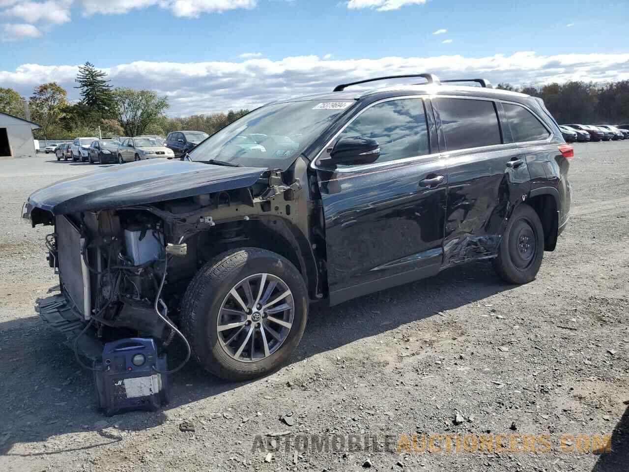 5TDJZRFH8KS605542 TOYOTA HIGHLANDER 2019