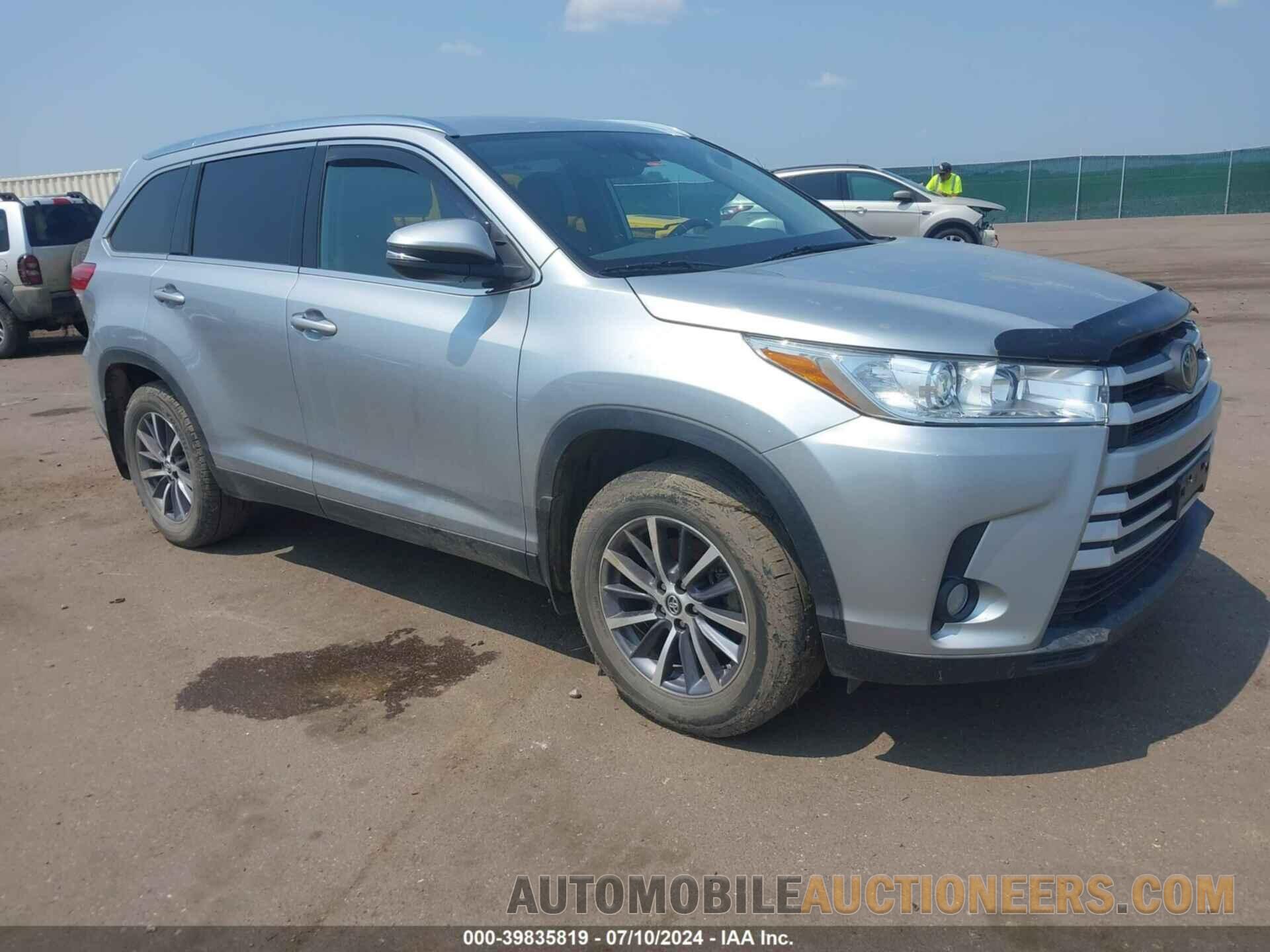 5TDJZRFH8KS606030 TOYOTA HIGHLANDER 2019