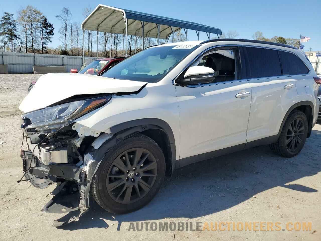 5TDJZRFH8KS606609 TOYOTA HIGHLANDER 2019